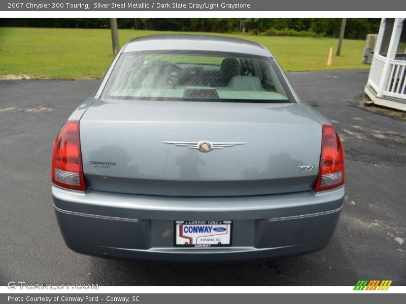 Silver Steel Metallic / Dark Slate Gray/Light Graystone 2007 Chrysler 300 Touring