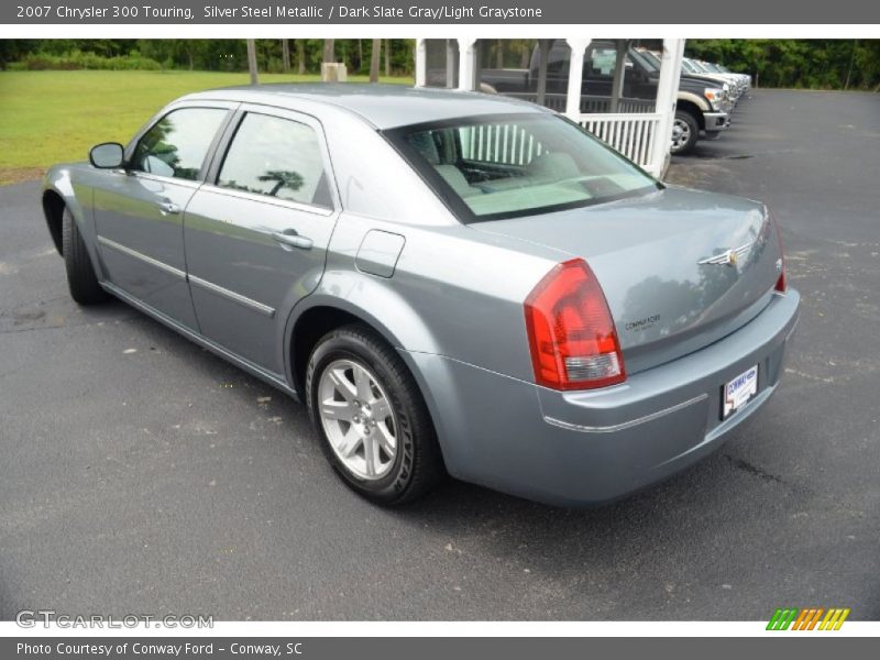 Silver Steel Metallic / Dark Slate Gray/Light Graystone 2007 Chrysler 300 Touring