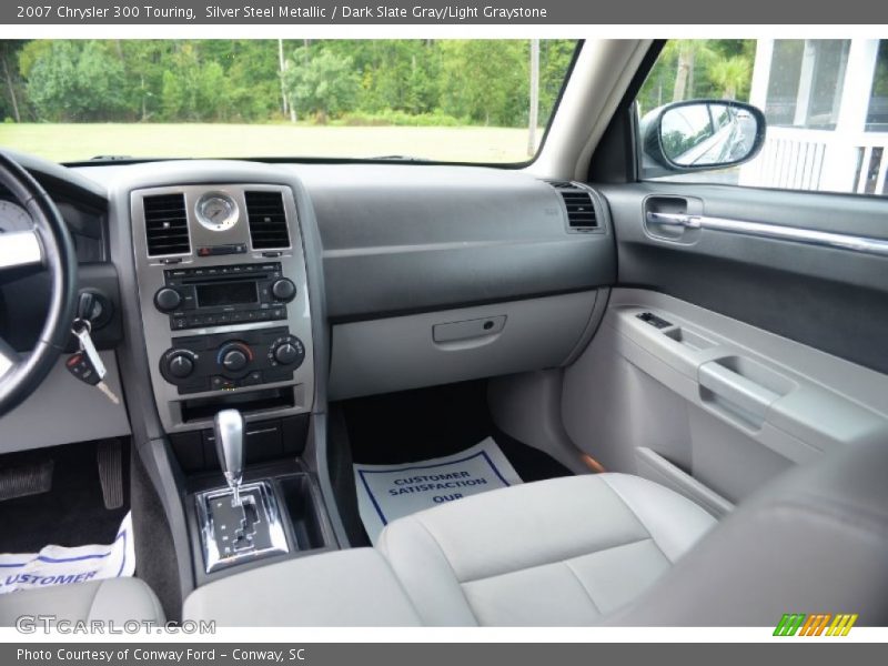 Silver Steel Metallic / Dark Slate Gray/Light Graystone 2007 Chrysler 300 Touring
