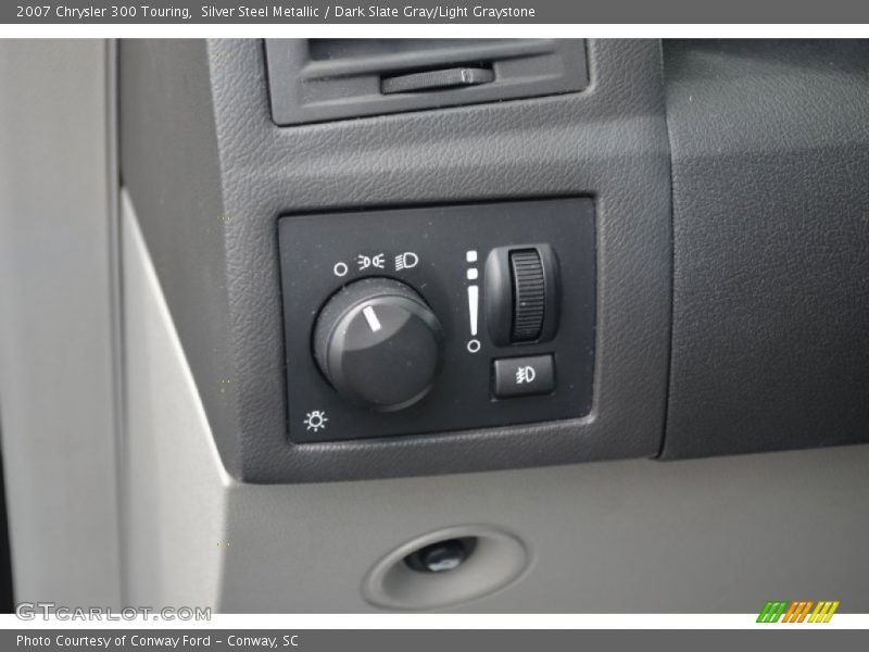 Silver Steel Metallic / Dark Slate Gray/Light Graystone 2007 Chrysler 300 Touring