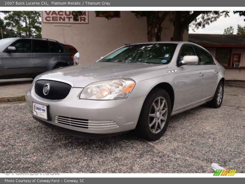 Platinum Metallic / Titanium Gray 2007 Buick Lucerne CXL
