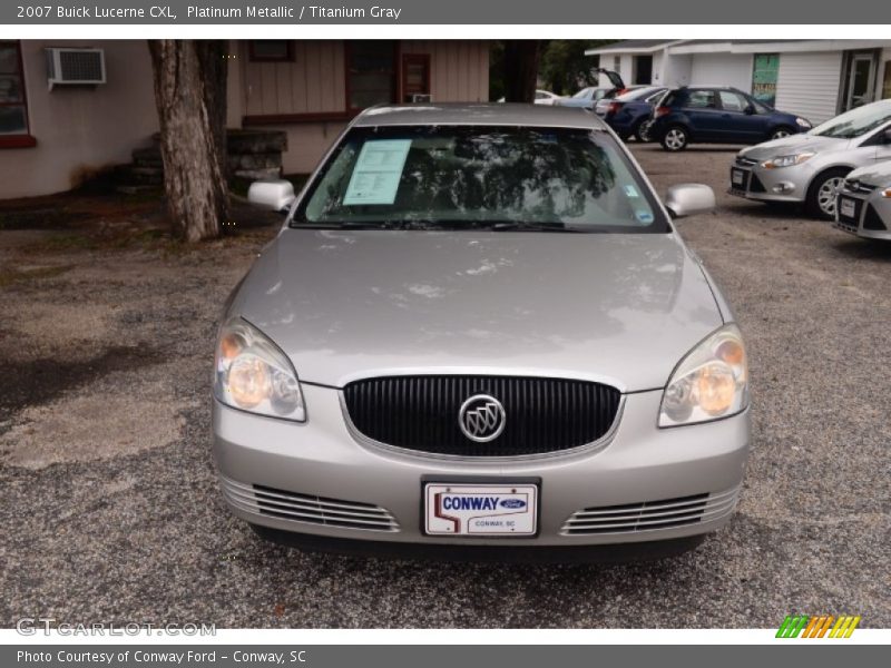 Platinum Metallic / Titanium Gray 2007 Buick Lucerne CXL