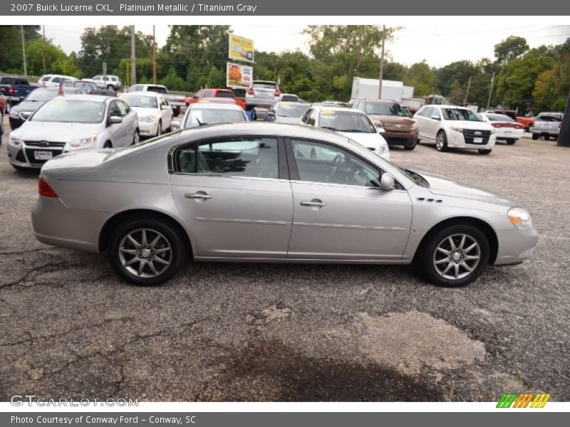Platinum Metallic / Titanium Gray 2007 Buick Lucerne CXL