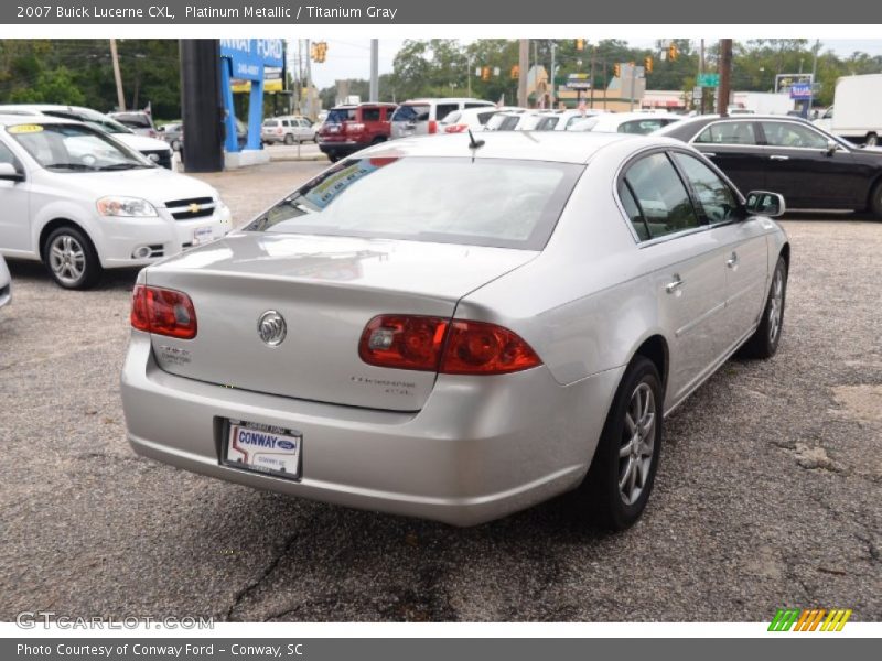 Platinum Metallic / Titanium Gray 2007 Buick Lucerne CXL