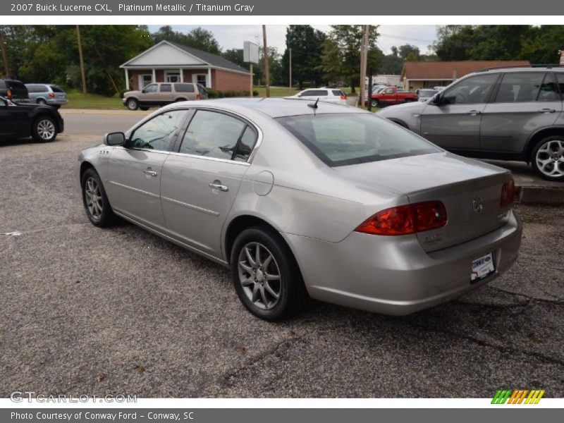 Platinum Metallic / Titanium Gray 2007 Buick Lucerne CXL