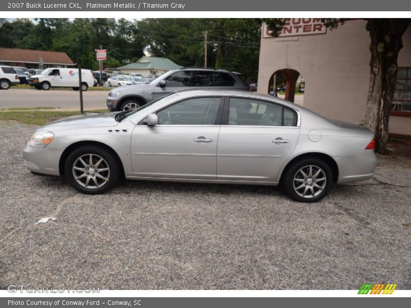 Platinum Metallic / Titanium Gray 2007 Buick Lucerne CXL