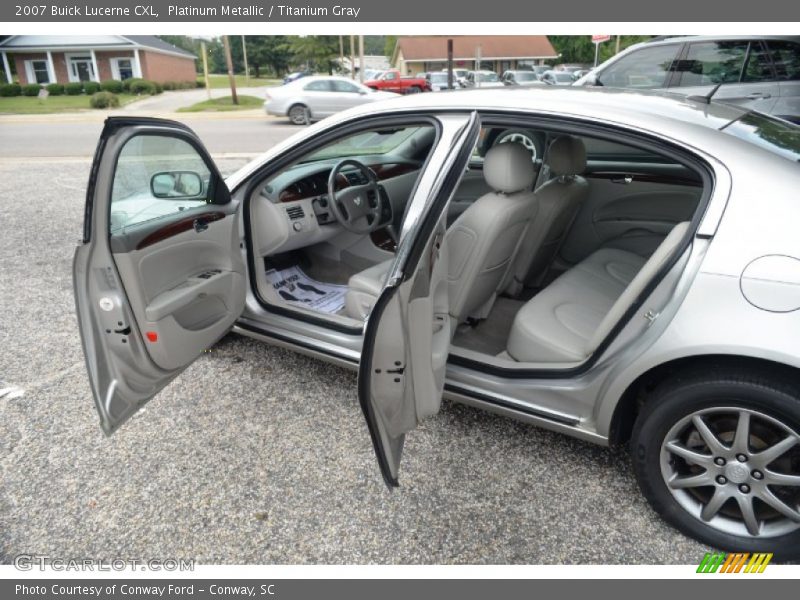 Platinum Metallic / Titanium Gray 2007 Buick Lucerne CXL