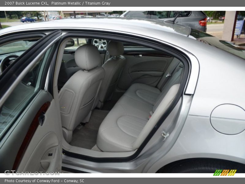 Platinum Metallic / Titanium Gray 2007 Buick Lucerne CXL