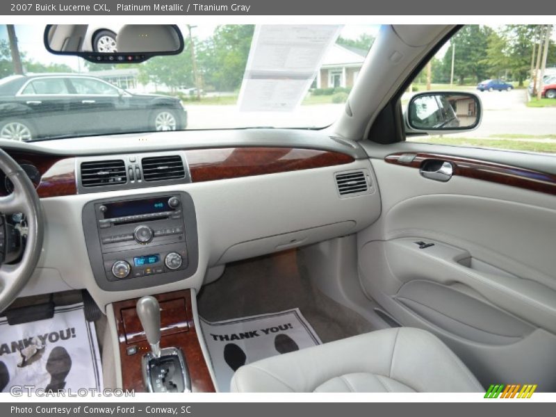 Platinum Metallic / Titanium Gray 2007 Buick Lucerne CXL