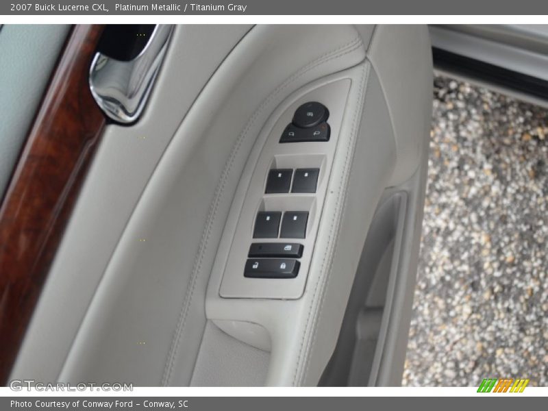 Platinum Metallic / Titanium Gray 2007 Buick Lucerne CXL