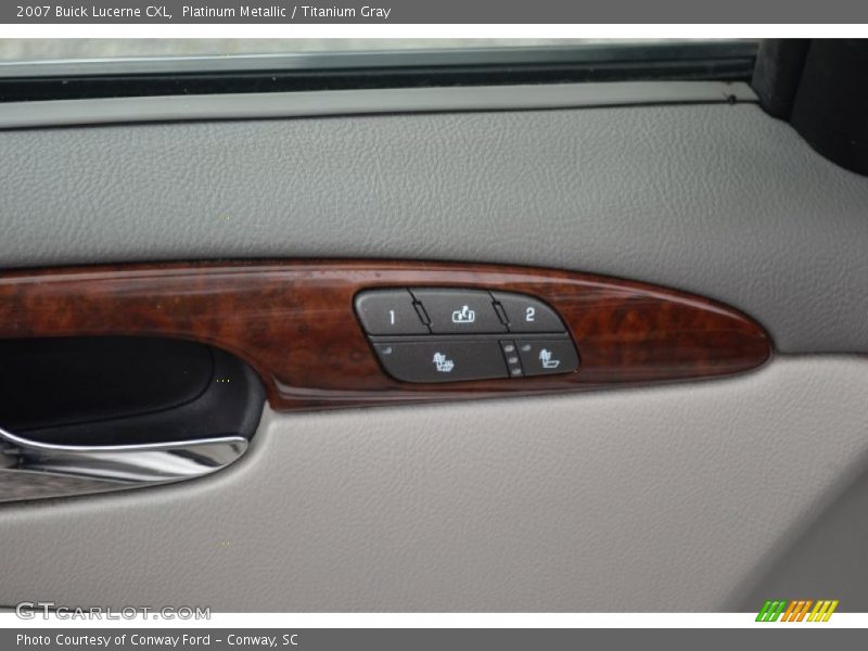 Platinum Metallic / Titanium Gray 2007 Buick Lucerne CXL