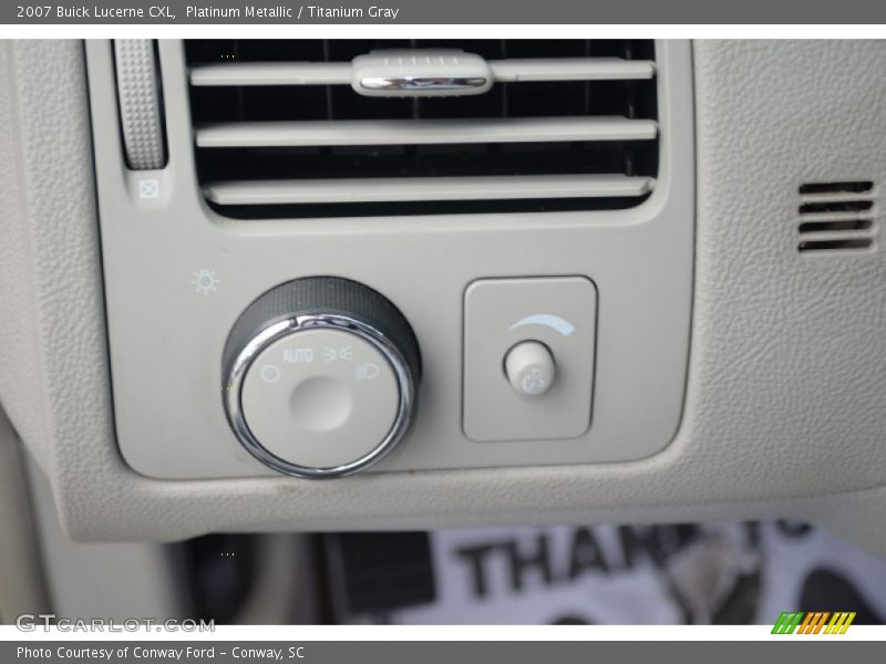 Platinum Metallic / Titanium Gray 2007 Buick Lucerne CXL