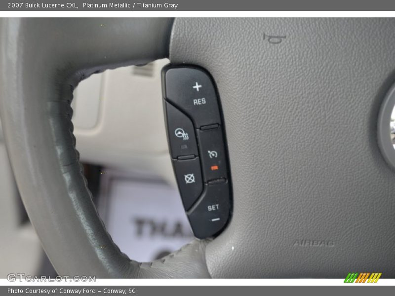 Platinum Metallic / Titanium Gray 2007 Buick Lucerne CXL