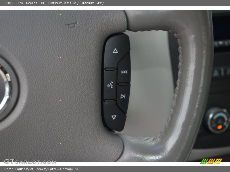 Platinum Metallic / Titanium Gray 2007 Buick Lucerne CXL