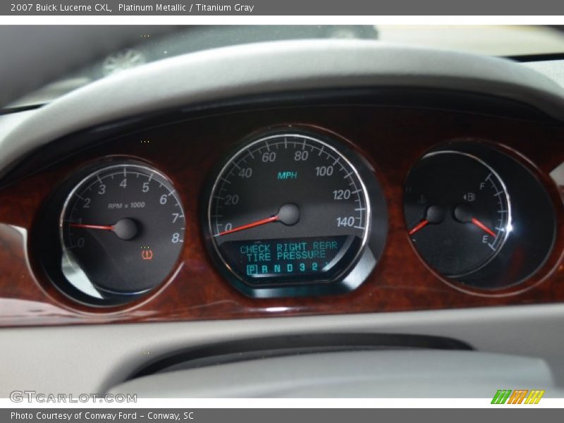 Platinum Metallic / Titanium Gray 2007 Buick Lucerne CXL