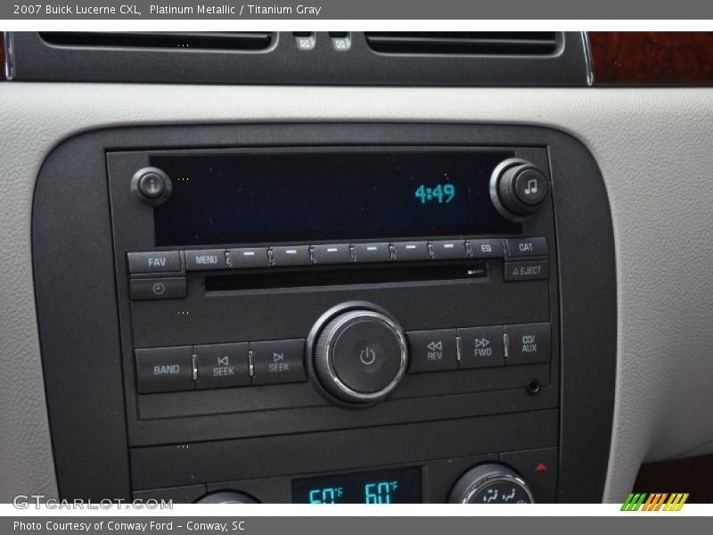 Platinum Metallic / Titanium Gray 2007 Buick Lucerne CXL