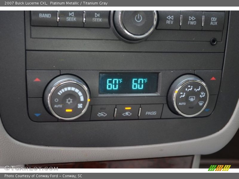 Platinum Metallic / Titanium Gray 2007 Buick Lucerne CXL