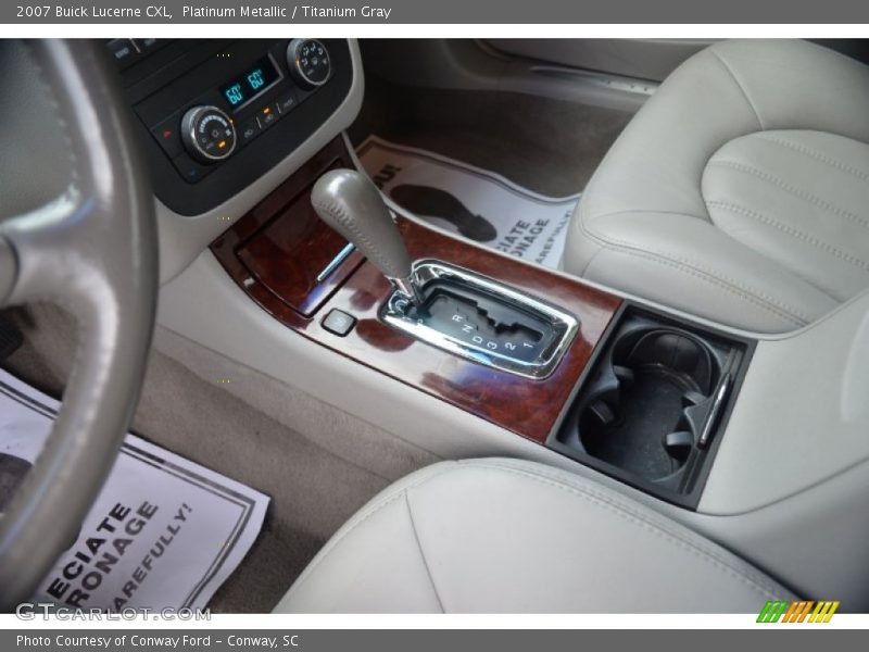 Platinum Metallic / Titanium Gray 2007 Buick Lucerne CXL