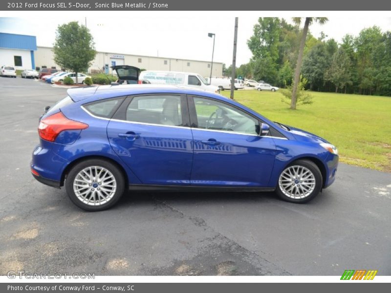  2012 Focus SEL 5-Door Sonic Blue Metallic