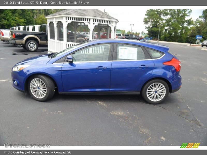  2012 Focus SEL 5-Door Sonic Blue Metallic