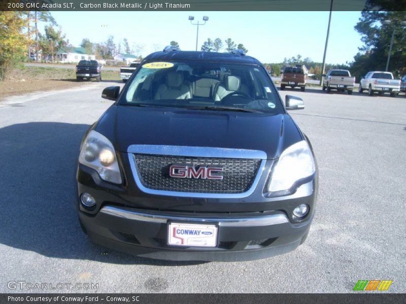 Carbon Black Metallic / Light Titanium 2008 GMC Acadia SLT