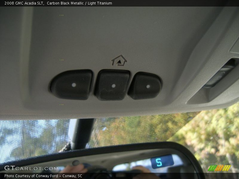 Carbon Black Metallic / Light Titanium 2008 GMC Acadia SLT