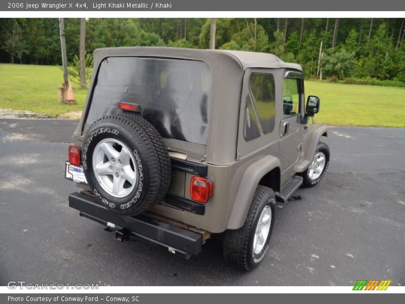 Light Khaki Metallic / Khaki 2006 Jeep Wrangler X 4x4