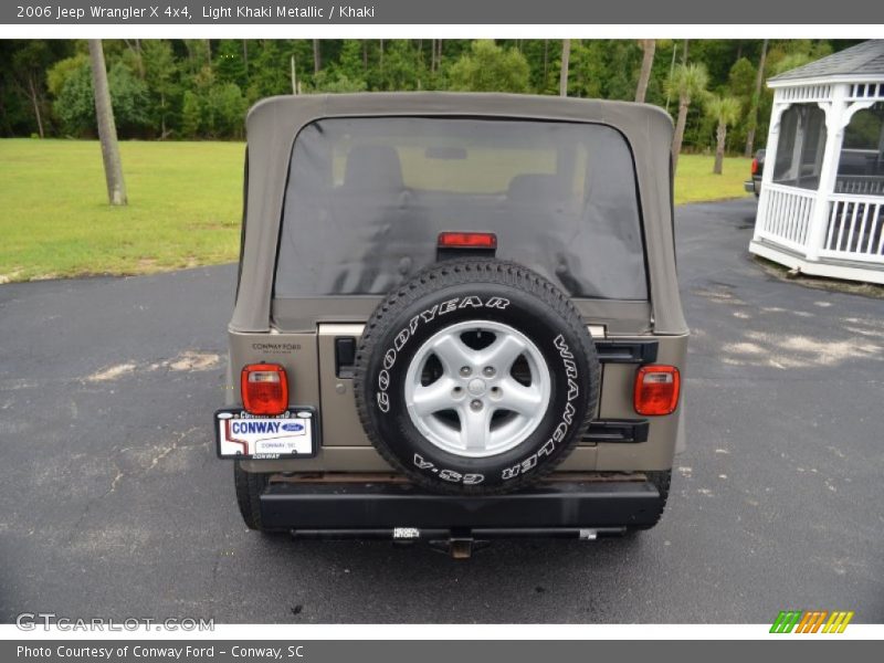 Light Khaki Metallic / Khaki 2006 Jeep Wrangler X 4x4