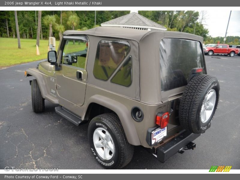 Light Khaki Metallic / Khaki 2006 Jeep Wrangler X 4x4