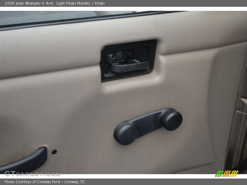 Light Khaki Metallic / Khaki 2006 Jeep Wrangler X 4x4
