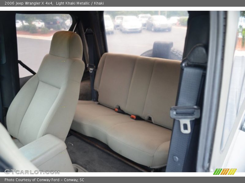 Light Khaki Metallic / Khaki 2006 Jeep Wrangler X 4x4