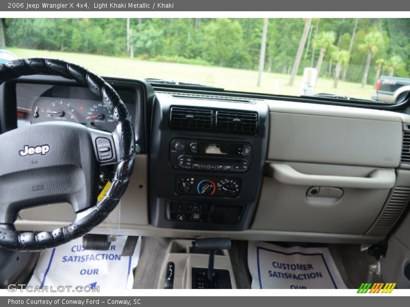 Light Khaki Metallic / Khaki 2006 Jeep Wrangler X 4x4