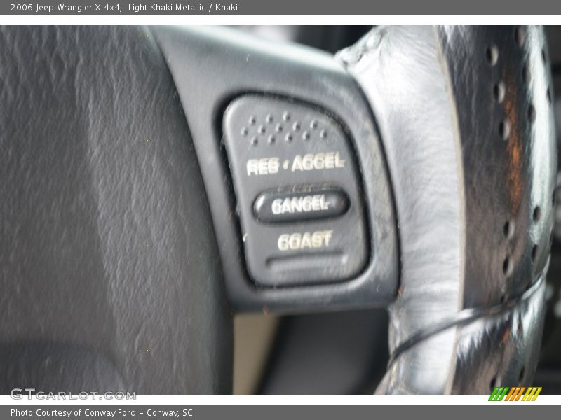 Light Khaki Metallic / Khaki 2006 Jeep Wrangler X 4x4