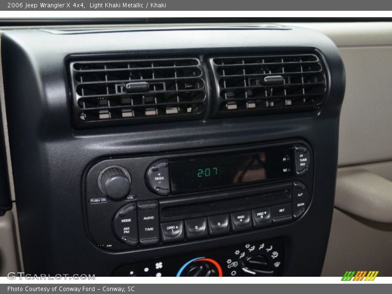 Light Khaki Metallic / Khaki 2006 Jeep Wrangler X 4x4