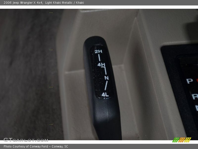 Light Khaki Metallic / Khaki 2006 Jeep Wrangler X 4x4