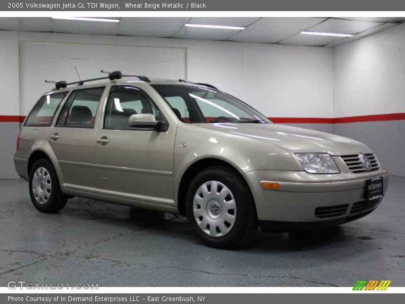 Wheat Beige Metallic / Black 2005 Volkswagen Jetta GL TDI Wagon