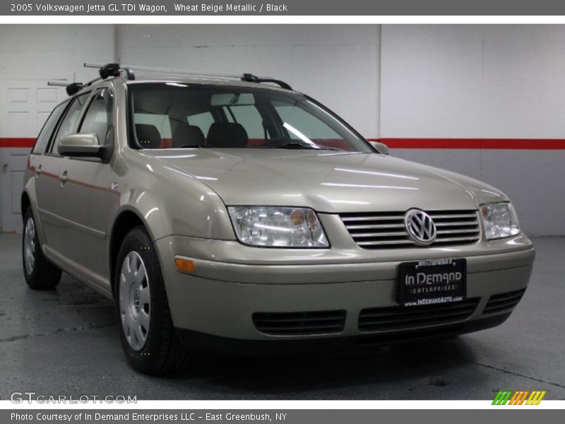 Wheat Beige Metallic / Black 2005 Volkswagen Jetta GL TDI Wagon