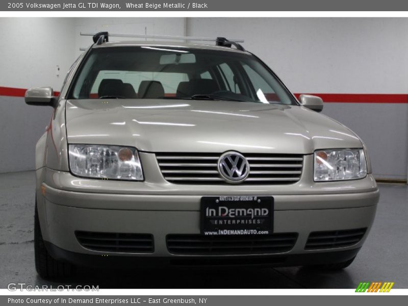 Wheat Beige Metallic / Black 2005 Volkswagen Jetta GL TDI Wagon