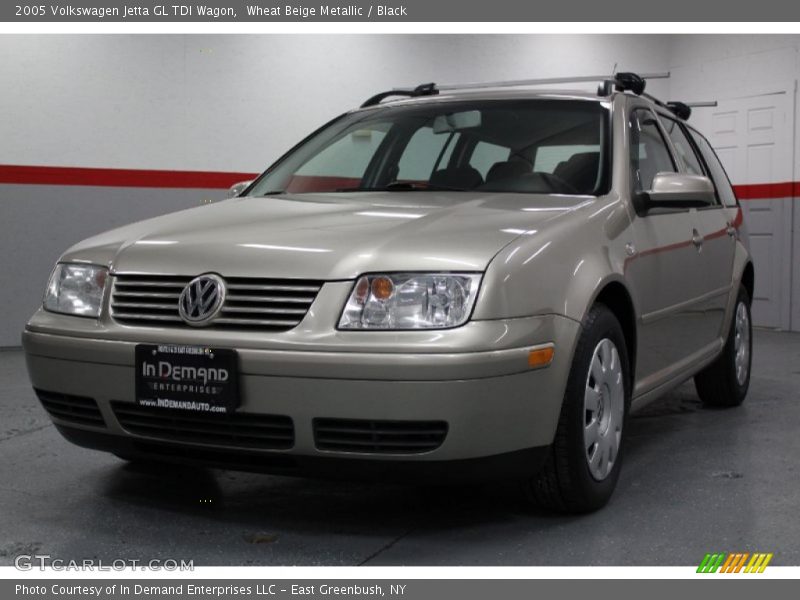Wheat Beige Metallic / Black 2005 Volkswagen Jetta GL TDI Wagon