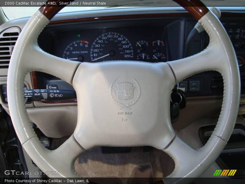 Silver Sand / Neutral Shale 2000 Cadillac Escalade 4WD