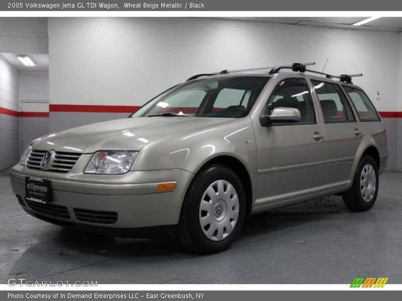 Wheat Beige Metallic / Black 2005 Volkswagen Jetta GL TDI Wagon