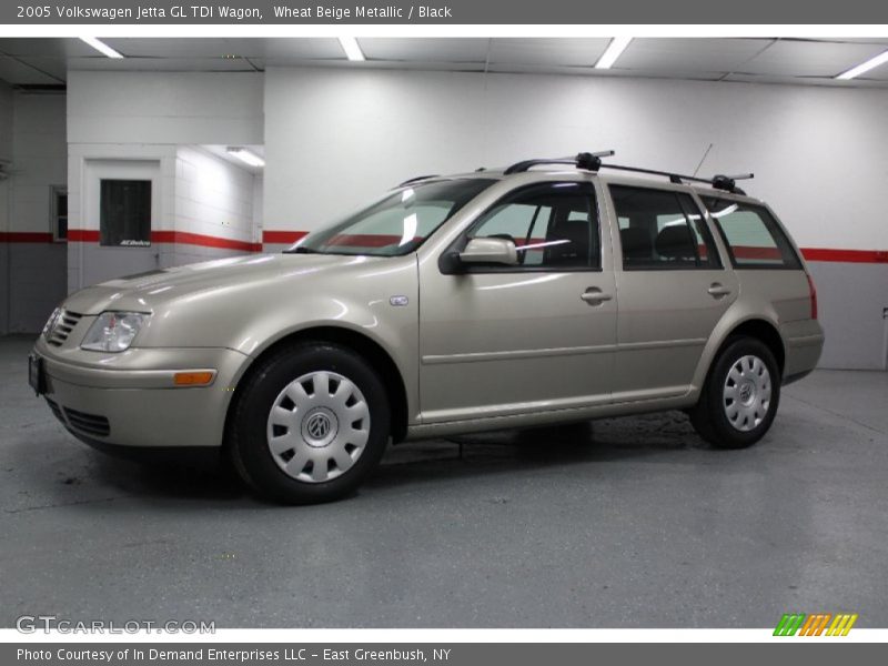 Wheat Beige Metallic / Black 2005 Volkswagen Jetta GL TDI Wagon