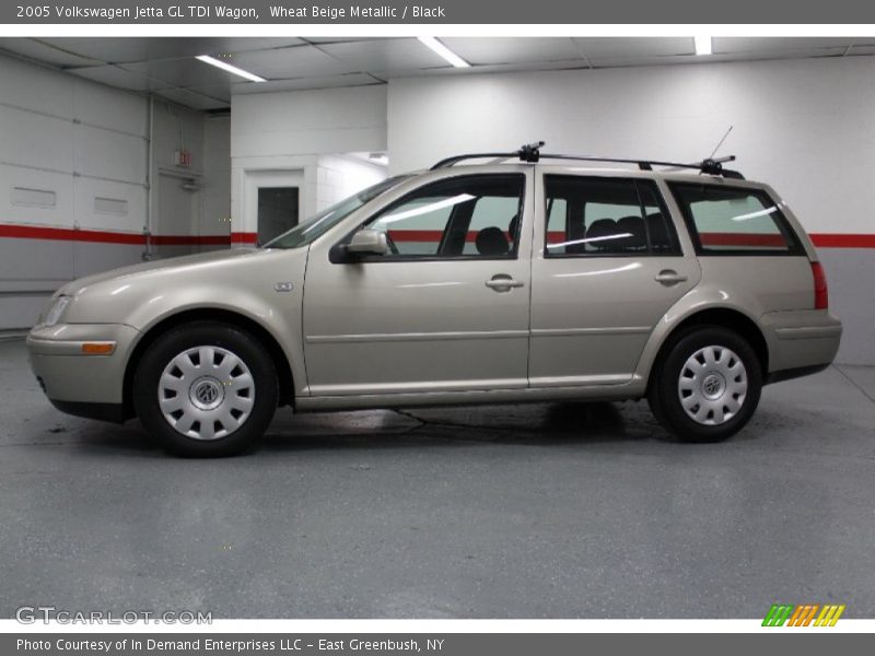 Wheat Beige Metallic / Black 2005 Volkswagen Jetta GL TDI Wagon