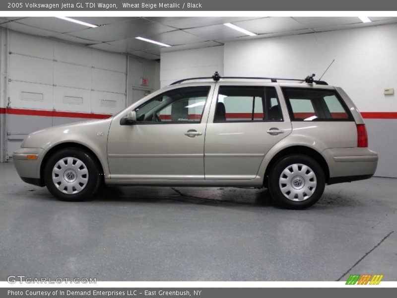 Wheat Beige Metallic / Black 2005 Volkswagen Jetta GL TDI Wagon