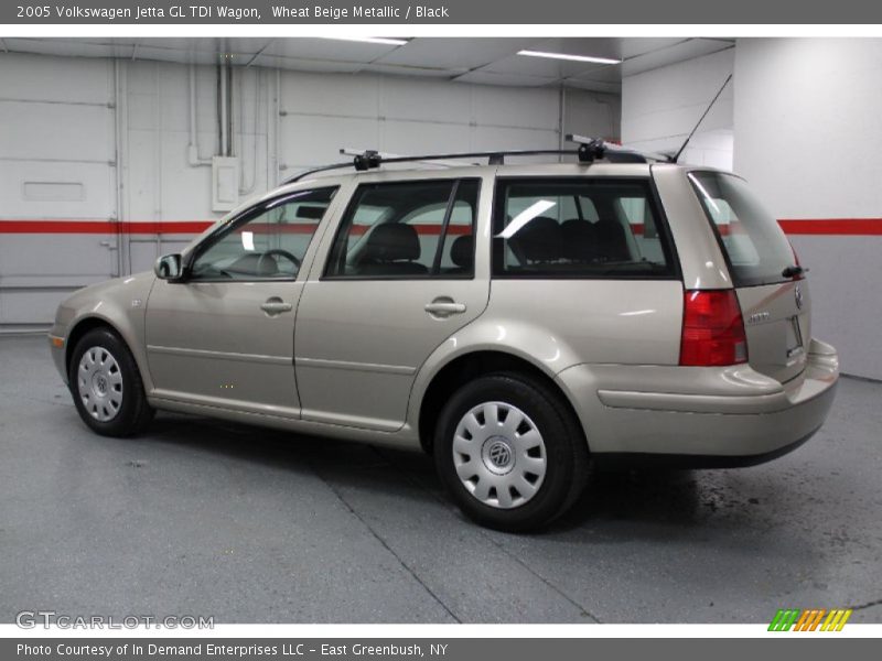Wheat Beige Metallic / Black 2005 Volkswagen Jetta GL TDI Wagon