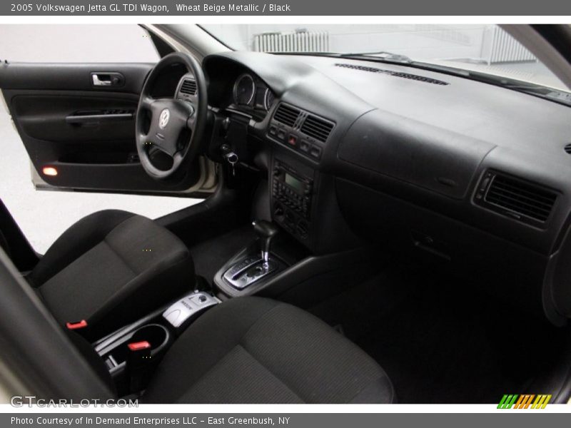 Wheat Beige Metallic / Black 2005 Volkswagen Jetta GL TDI Wagon