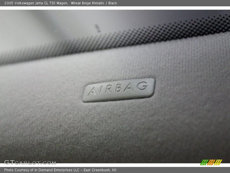 Wheat Beige Metallic / Black 2005 Volkswagen Jetta GL TDI Wagon
