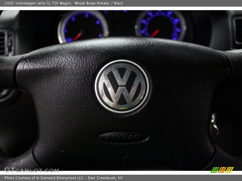 Wheat Beige Metallic / Black 2005 Volkswagen Jetta GL TDI Wagon