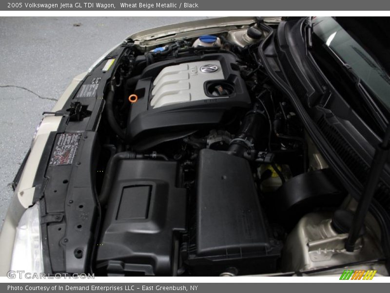 Wheat Beige Metallic / Black 2005 Volkswagen Jetta GL TDI Wagon