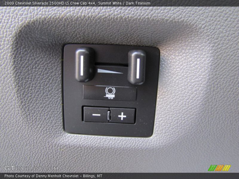 Controls of 2009 Silverado 2500HD LS Crew Cab 4x4